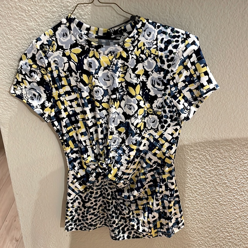 DKNY suiting blouse